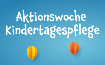 Logo Aktionswoche Kindertagespflege